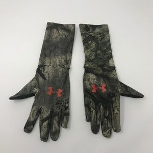 under armour mossy oak gloves
